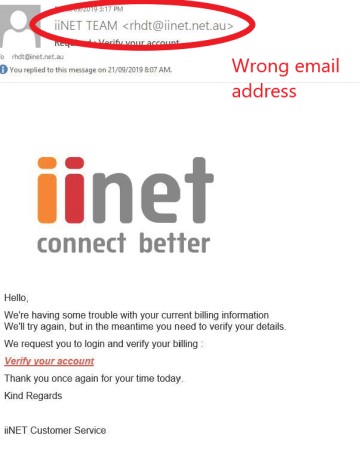iiNet scam email2