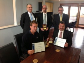 Certificates presented to Dolphin_small