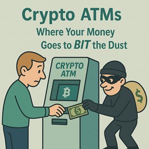 Cryptocurrency ATMs scam