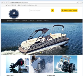 Fake website first outboards cropped Fake website first outboards cropped
