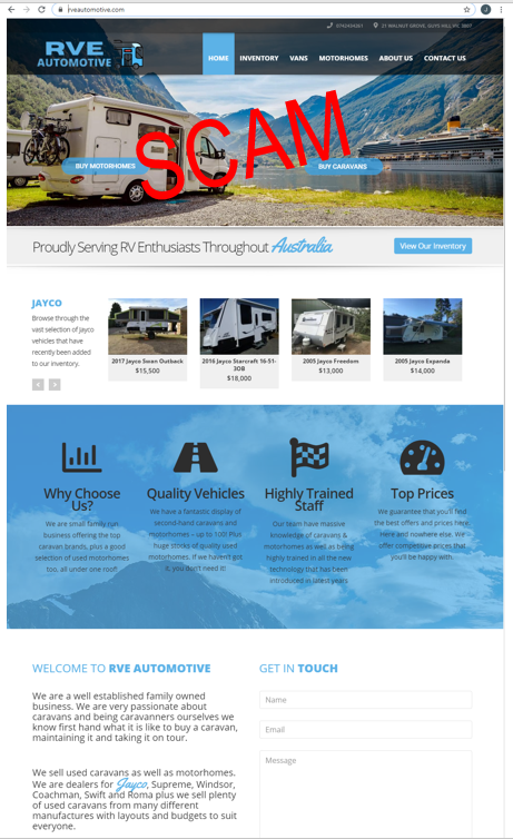 RVE Automotive Home Page