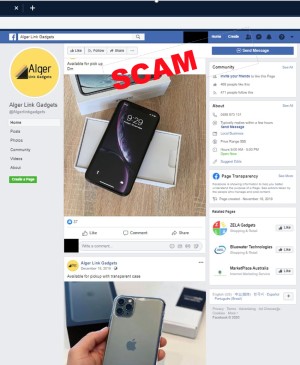 image of fake online mobile shop image of fake online mobile shop