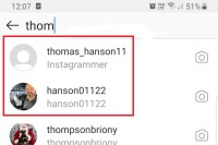 screenshot of fake social accounts for Captain Thomas