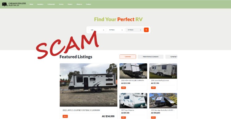 SCAM-CaravanDearlersAu