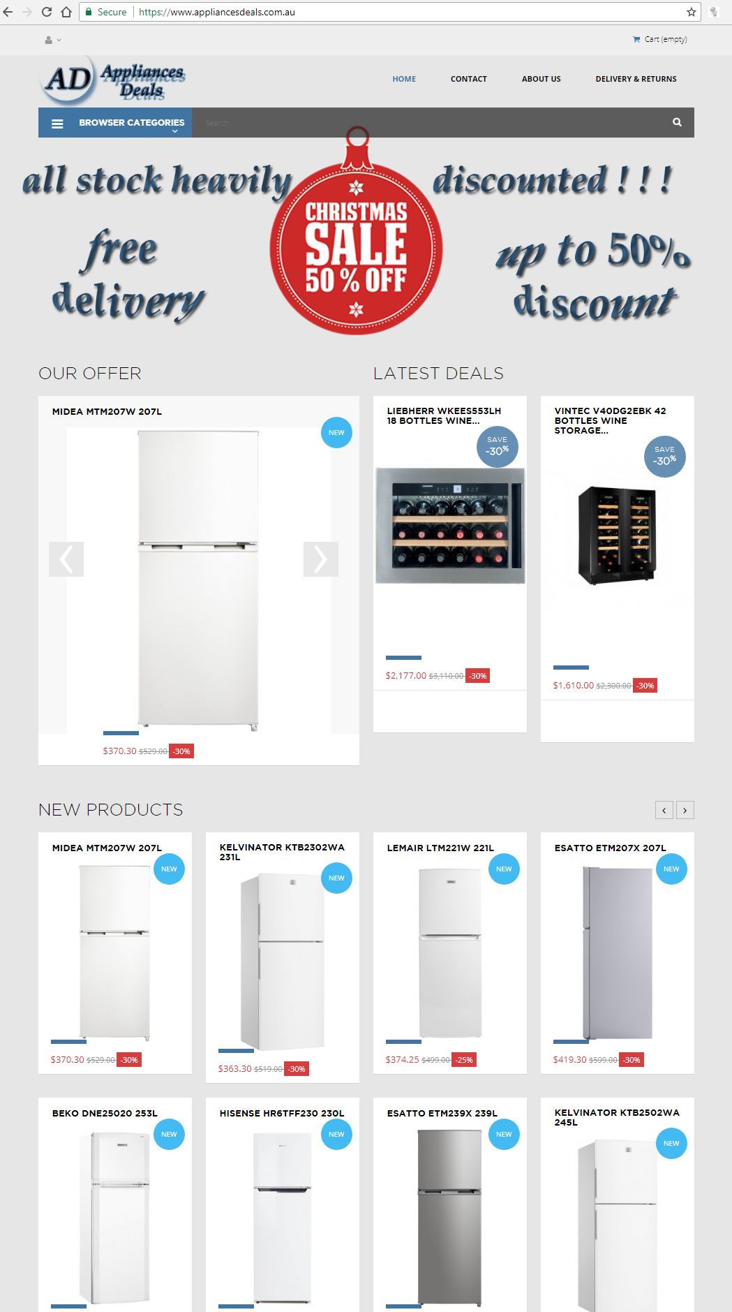 appliance deals